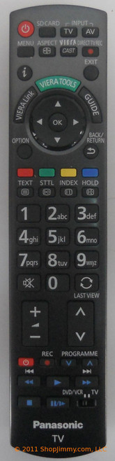 Panasonic N2QAYB000490 Remote Control