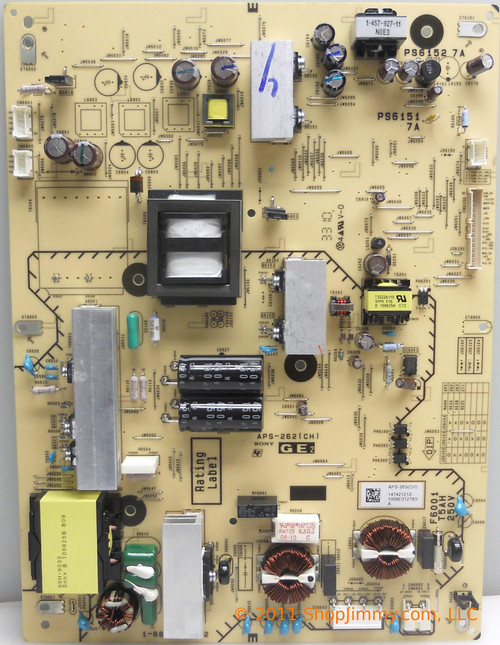 Sony 1-474-212-12 (APS-262(CH), 1-881-773-12) GE2 Board