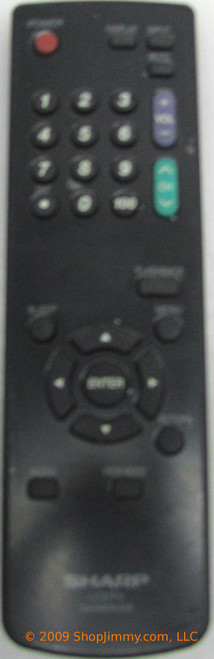 Sharp 9HSREMT32HD004 (GA566WJSA) Remote Control
