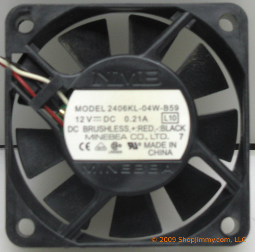 NMB 2406KL-04W-B59 (2406KL-04W-B59, L10) DC Fan