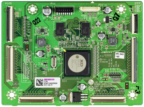 LG EBR73837101 (EAX63989001) Main Logic CTRL Board-Rebuild