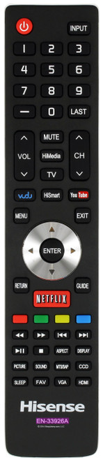 Hisense EN-33926A Remote Control--NEW