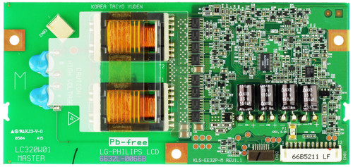 LG Philips 6632L-0066B (KLS-EE32P-M) Backlight Inverter Master