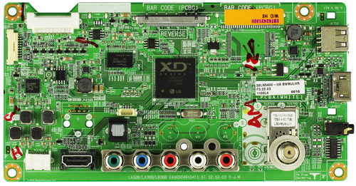 LG EBT62421320 Main Board for 50LN5400-UA.BWMJLHR