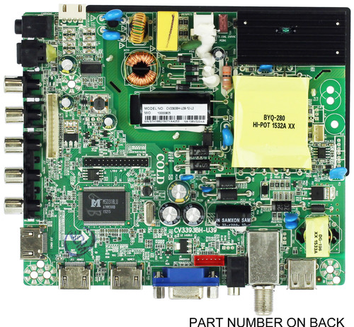 Element 34013994/34014125/34013674 Main Board / Power Supply for ELEFW408/ELEFT408 (SEE NOTE)