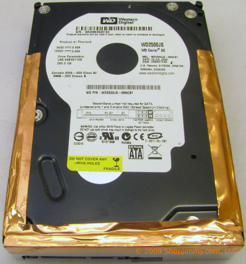 Western Digital WD2500JS Hard Drive