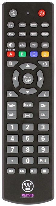 Westinghouse RMT-16 Remote Control