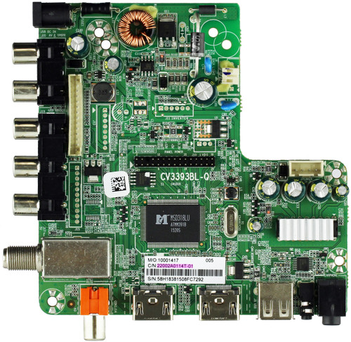 Insignia 22002A0114T-01 Main Board for NS-19D220NA16 (Rev. A / Rev. B only)