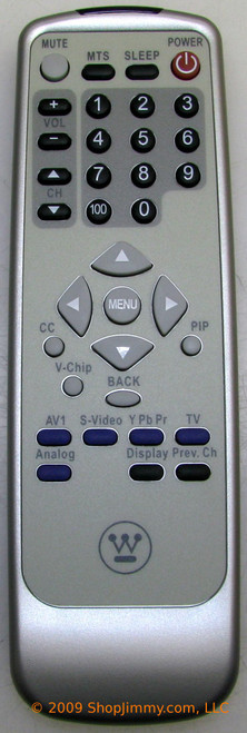 Westinghouse 271A00007 Remote Control