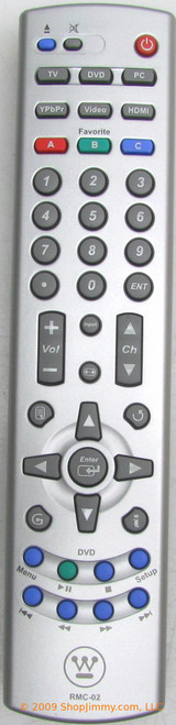 Westinghouse 5041812900 (RMC-02) Remote Control