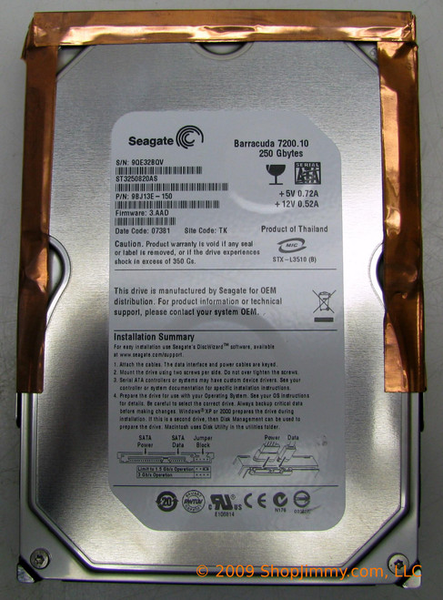 Seagate 9BJ13E-150 Hard Drive