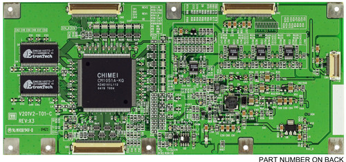 Sony 35-A20C0306 (V201V2-T01-C) T-Con Board for KLV-20SR3