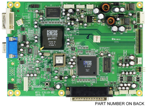 971-1072A-00 (071-13119-02) Main Board