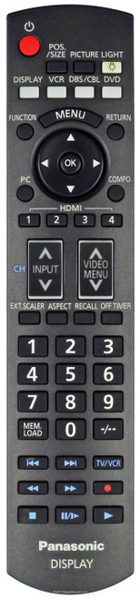 Panasonic N2QAYB000323 Remote Control