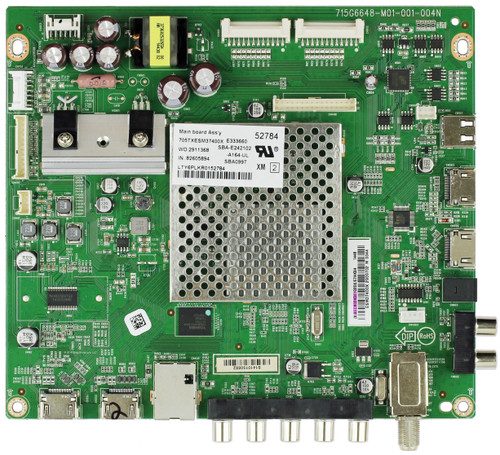 Vizio 756XECB02K061 Main Board for E500I-B1 (LTY6PLKR)