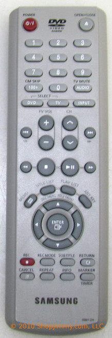 Samsung AK59-00012H TV/DVD Remote Control