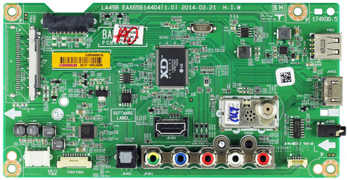LG EBT63092611 Main Board for 42LB5600-UZ.BUSWLJR / 42LB5600-UZ.BUSWLQR
