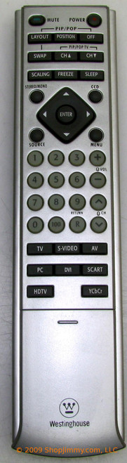 Westinghouse 290-300006-011 Remote Control