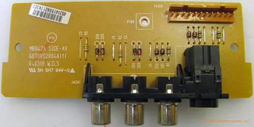 LG 6871VSN220B (6870VS2004(1), MB-042A, 040318) Side A/V Board