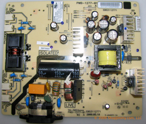 Tatung TAI-5024-CH1 (E053112771) Power Supply / Inverter Board