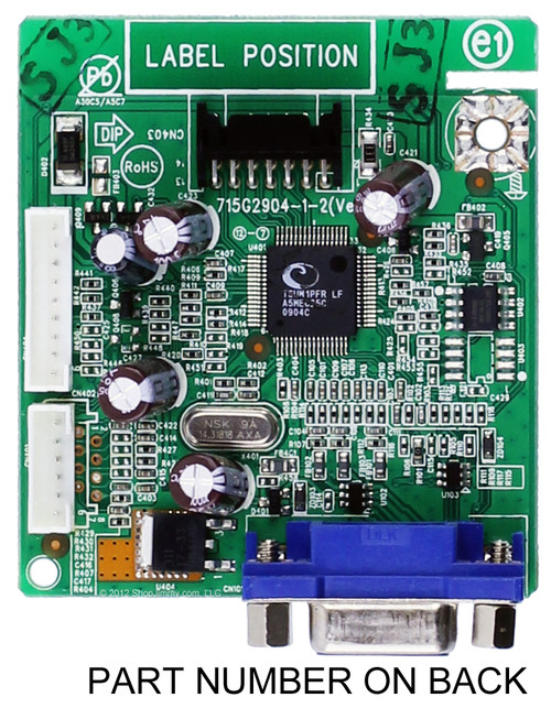 Acer CBPFGQ8CBMA018 (715G2904-1-2) Main Board for X163W