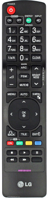 LG AKB72915219 Remote Control - Open Bag