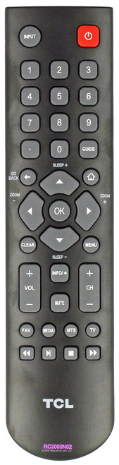 TCL RC2000N02 Remote Control