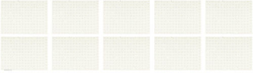 Samsung BN95-04845B LED Backlight Grid/Arrays (10 sheets)