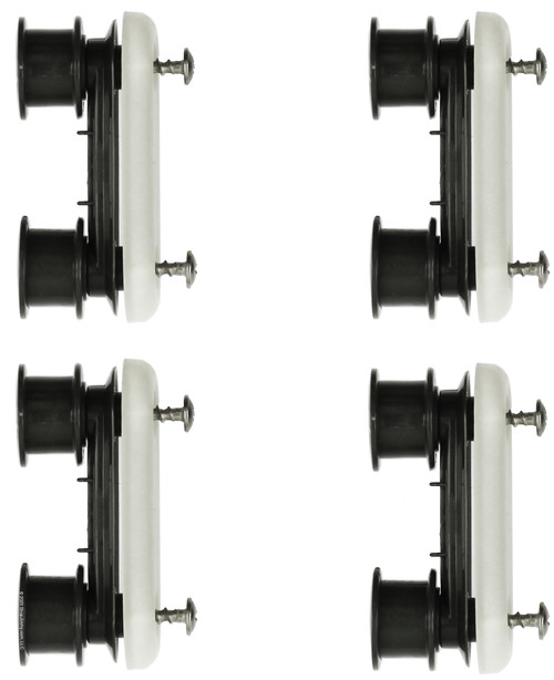 Frigidaire Dishwasher 152122010| 405526079 Roller Assembly Kit Set of 4