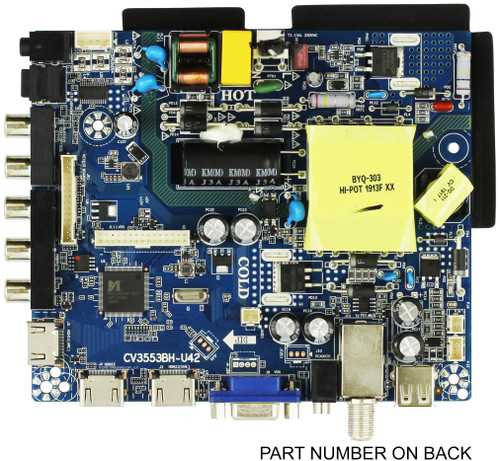 Seiki TSY17A385 Main Board/Power Supply Board for SC-39HS950N Rev A