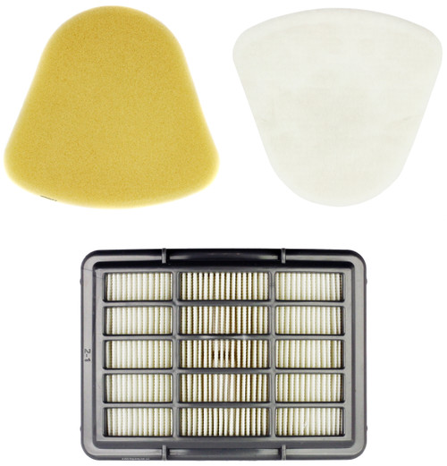 Shark Foam/Felt/HEPA Filter Bundle for Navigator Vacuums NV351 NV352  NV370 UV550 ETC