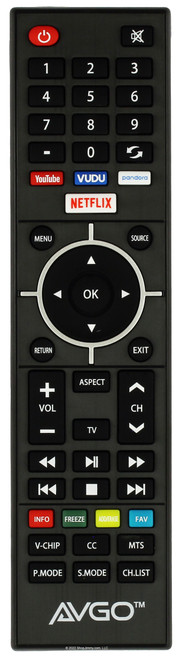 AVGO TY-49C-1 110600059 Remote Control--Open Bag