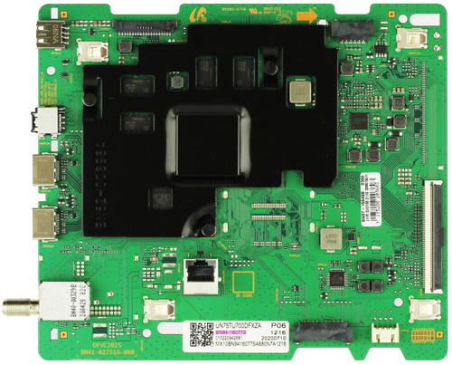 Samsung BN94-16077S Main Board for UN75TU7000FXZA UN75TU700DFXZA (Version BC02)
