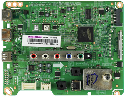 Samsung BN96-28946A Main Board for UN50EH5000FXZA (Version AJ04)