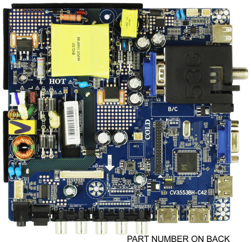 Sceptre 8142123352079  Main Board / Power Supply