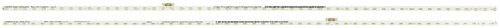 Sony STO550AZ5-54LED LED Replacement LED Backlight Strip/Bars