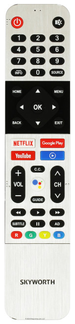 Skyworth HS-8902 Remote Control -- Open Bag