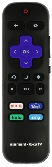 Element 3226000883 Roku TV Remote Control -- Open Bag