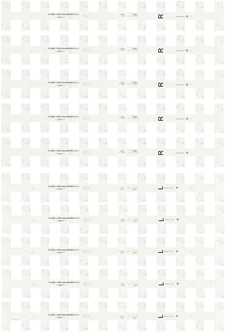 TCL 4C-LB6524-YH LED Backlight Strips (10) 65R625