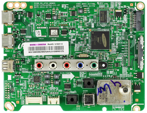 Samsung BN96-28925A Main Board for UN46EH5000FXZA (Version UD03)