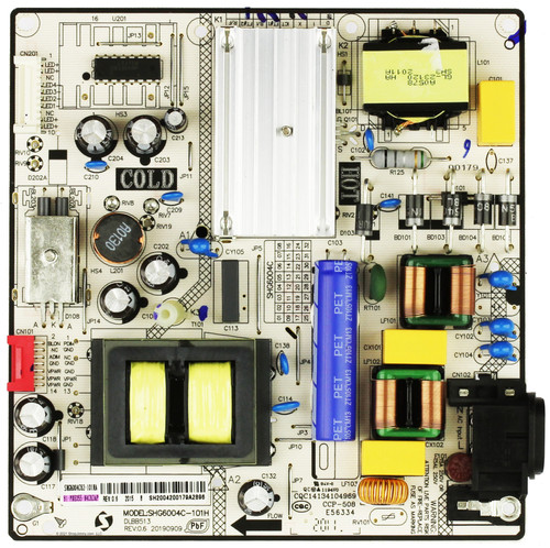 RCA 81-PBE055-H4C63AP Power Supply Board