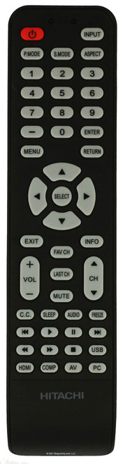Hitachi 539C-262003-W000 (X480456) Remote Control-Open Bag
