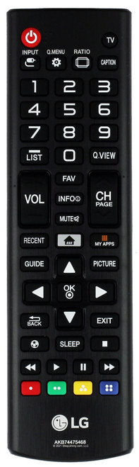 LG AKB74475468 Remote Control - BRAND NEW OEM FACTORY ORIGINAL