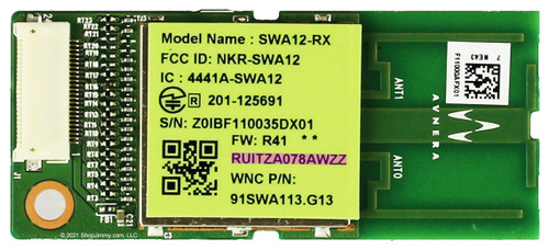 Sharp RUITZA078AWZZ WiFi Wireless Module for SoundBar