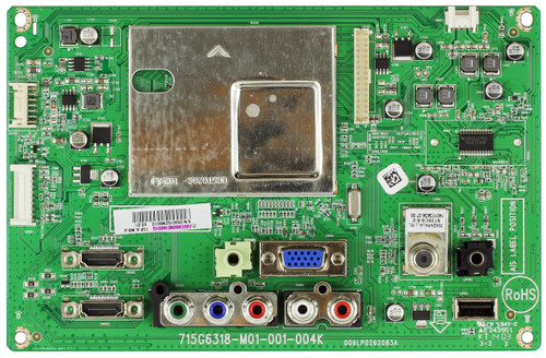 Vizio 756TXECB02K014 Main Board for E280-B1 (LTT3PRBQ)