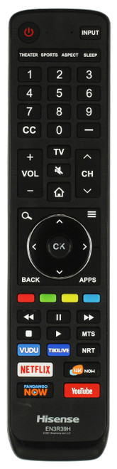 Hisense EN3R39H Remote Control - New