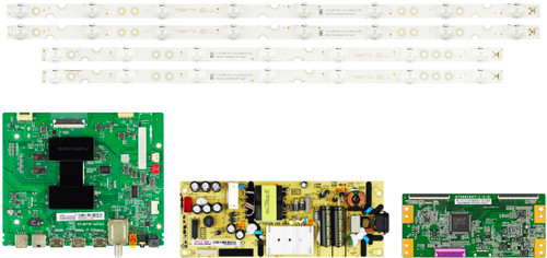 TCL 55S423 / 55S421 / 55S425 Complete TV Repair Parts Kit w/LED Strips Ver. 7 (SEE NOTE)