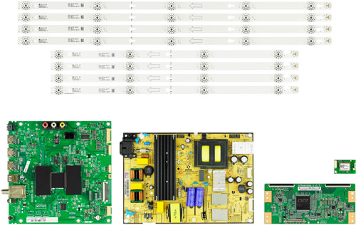 TCL 55S401 55S405 Complete TV Repair Parts Kit w/LED Backlight Strips Version 4