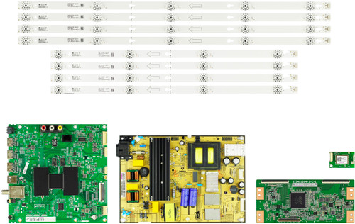 TCL 55S405TEAA Complete LED TV Repair Parts Kit w/LED Backlight Strips Version 2