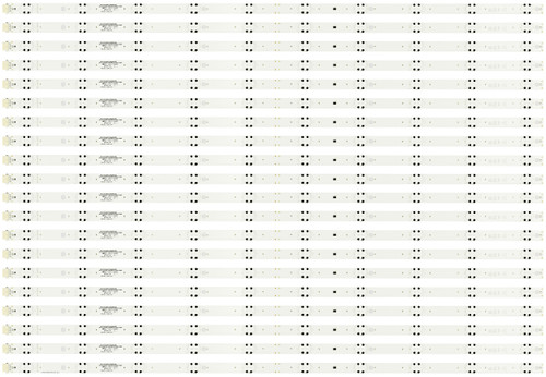 LG EAV64991901 LED Backlight Strips (20) 75NANO90UNA 75NANO91ANA